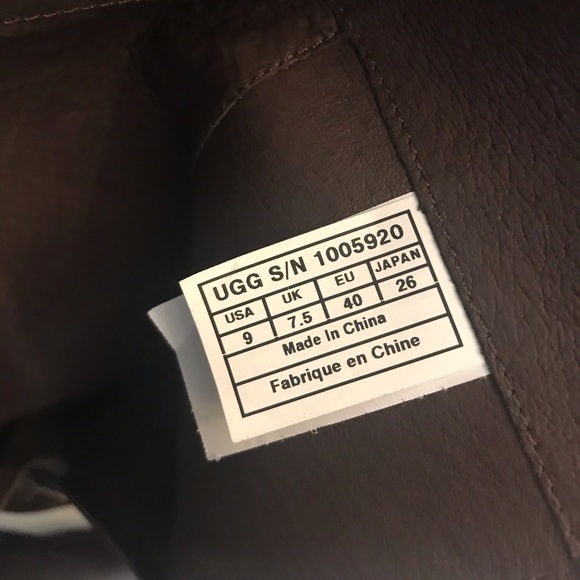 UGG | Brown Australia Beryl Riding Boot | Size 9 - Picture 10 of 12